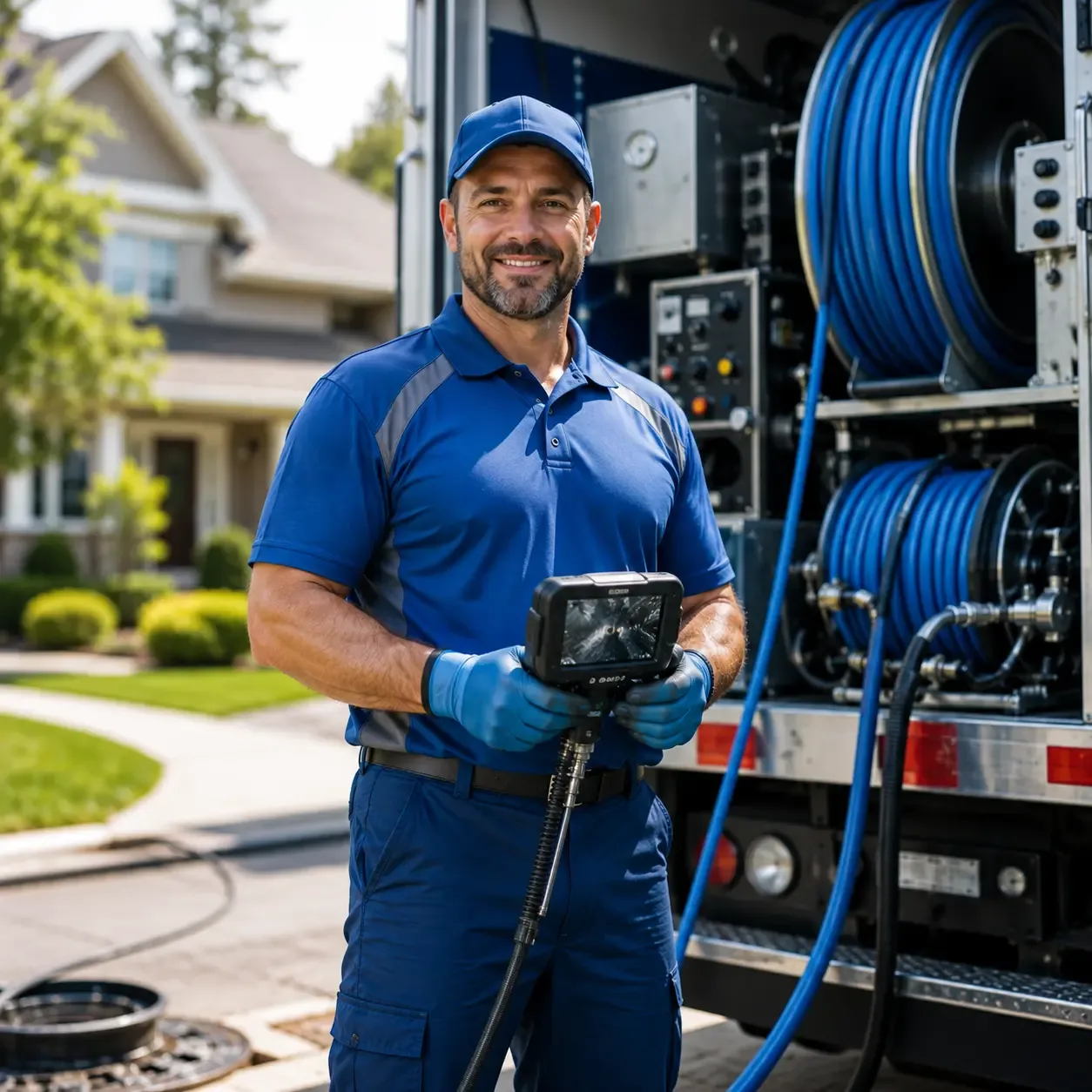 Local outdoor drain cleaning specialists in Harbinger, NC